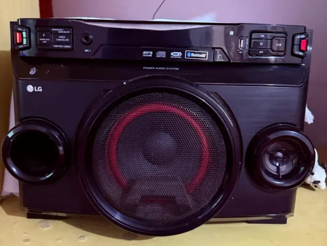 ? SOM LG XBOOM OM4560 - POTÊNCIA E QUALIDADE! ?