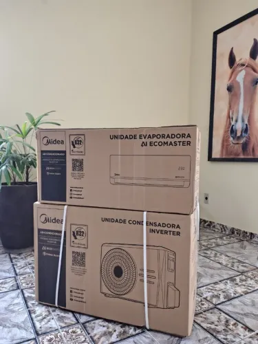 Ar condicionado Midea 9k tecnologia inverter com wi-fi novo lacrado