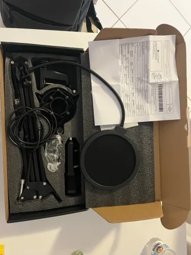 Microfone VEDO BM800 USB - Condensador | Novíssimo | Com Nota Fiscal