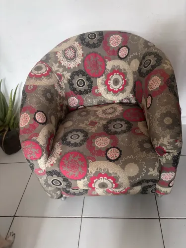 Poltrona floral o par