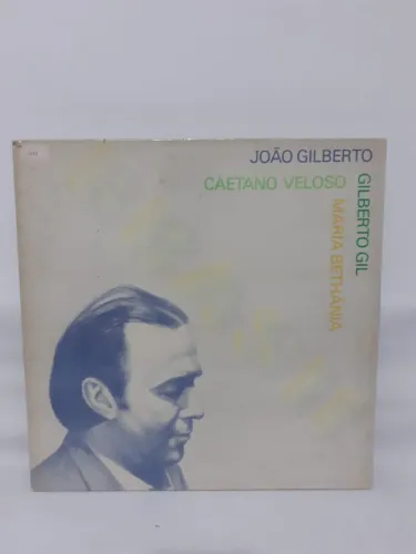 Vinil Disco LP "BRASIL" João Gilberto, Caetano Veloso, Gilberto Gil e Maria Bethânia