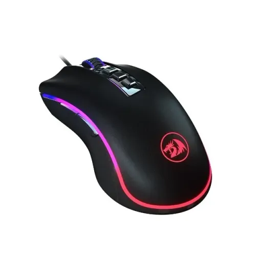 Mouse Gamer Óptico RGB Redragon King Cobra RGB 24.000 DPI - M711-FPS-1, Preto