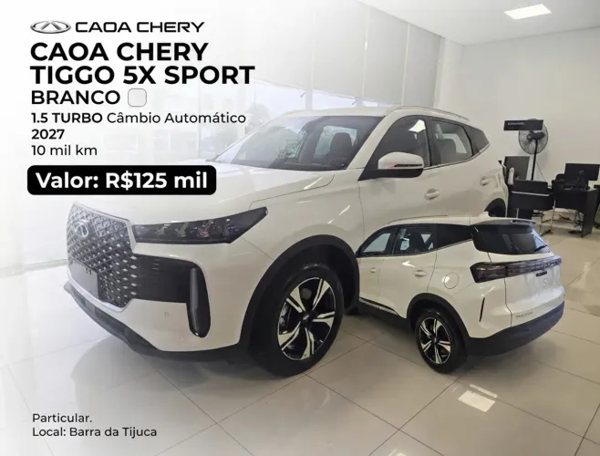 Chery Tiggo 5X Sport 1.5 Turbo Flex Aut. 2027