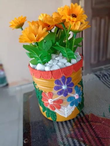 Vaso de Flores Artesanal