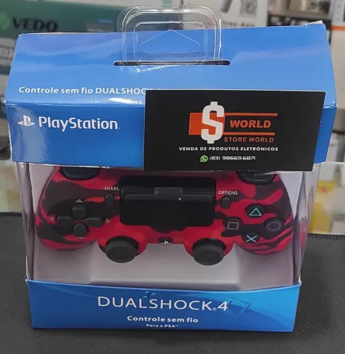 Controle de Ps4 sem fio - Store World