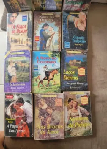 ? Relíquias do Romance: Lote com 12 Livros Clássicos Históricos (Nova Cultural)