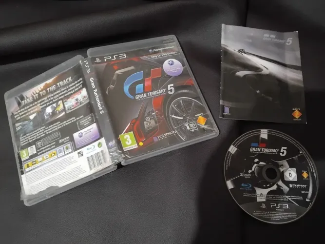 Jogo de ps3 Playstation 3 Gran Turismo 5. Completo. Não faço entrega