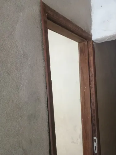 Portal completo de madeira de qualidade