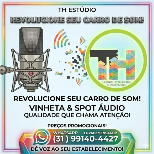 Áudio para porta da sua loja vinhetas spot e muito mais