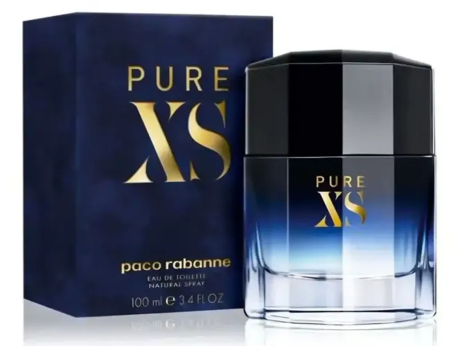 PERFUME PACO RABANNE PURE XS EDT 100ML NOVO ORIGINAL LACRADO SELO ADIPEC