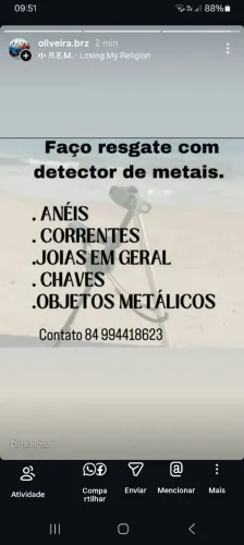 Achamos tudo com detector de metais