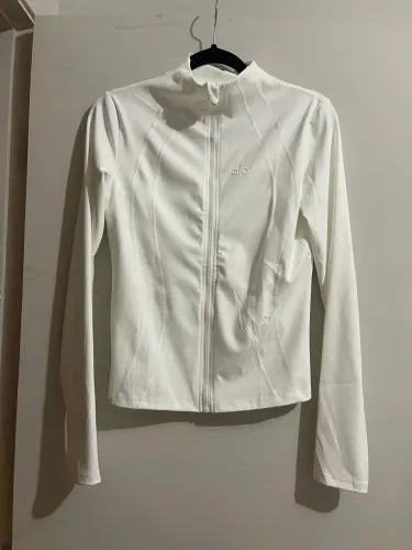 Blusa de frio Alo branca de dedo