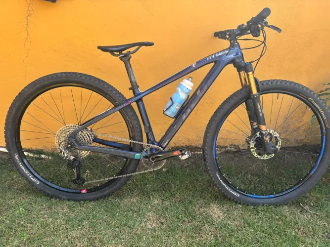 Bicicleta Caloi Carbon elite Tean 2020 tamanho P