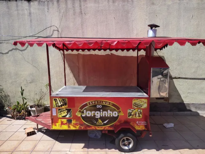 Carrinho de churrasquinho