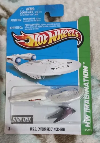 Hot Wheels - U.S.S. Enterprise NCC-1701 [Variaçãode Batalha] (First Edition - 2013) !!!