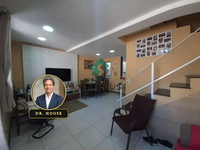 Linda Casa Triplex Nova com Suíte e Terraço no Méier! M70U