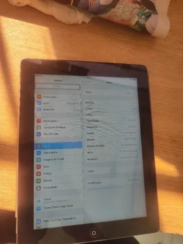 iPad 32GB versão IOS 9.3.5
