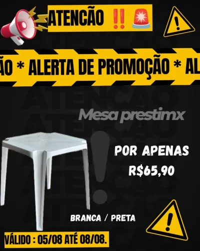 Mesa Stella reforçada (Prestimx)