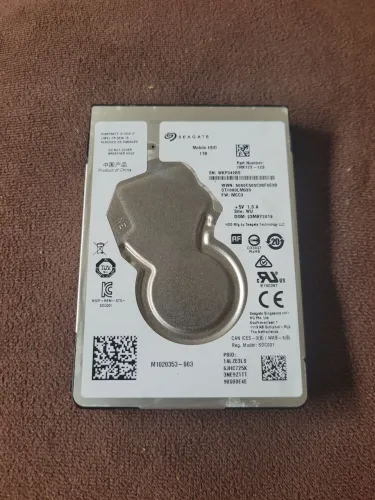 HD de 1tb novo 