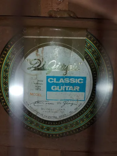 Violão Di Giorgio mod signorina ano 1975