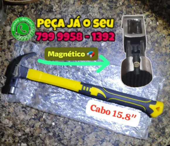 Martelo magnético de unha, universal tam/G