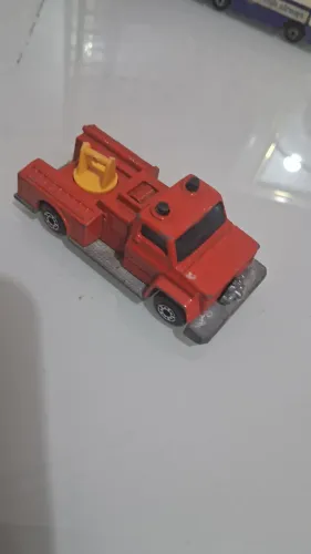 Rara Miniatura de bombeiro Matchbox Superfast nº 13 Snorkel Fire Engine anos 70