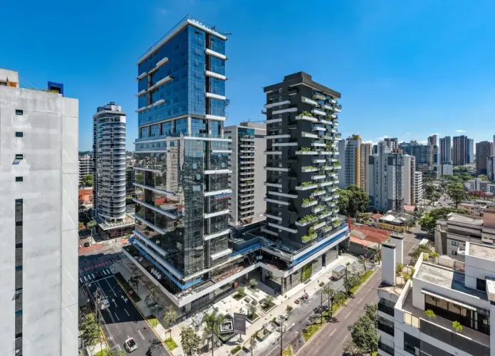 Sala de 51m² com vaga de garagem em predio novo de alto padrão no Alto da Gloria
