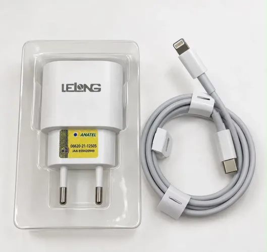 ? Carregador Turbo 20W + Cabo Lightning para iPhone