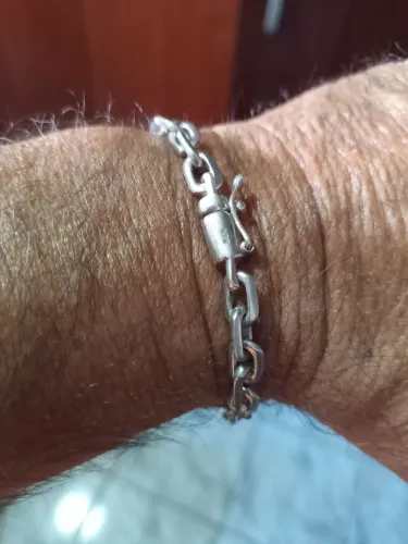 Pulseira Cartier Maciça 925