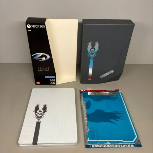 Edição limitada do halo 4 xbox 360 raro