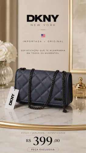 Bolsa DKNY importada Nova