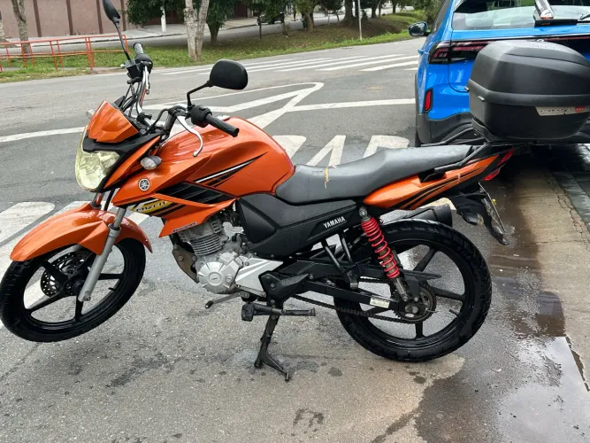 Moto pronta para andar