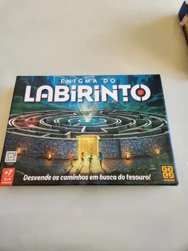 Jogo enigma do labirinto