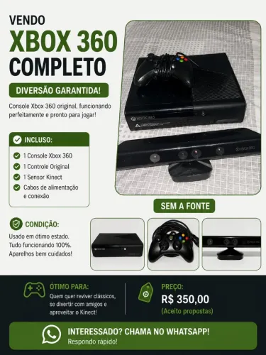 Xbox 360 leia o anúncio!