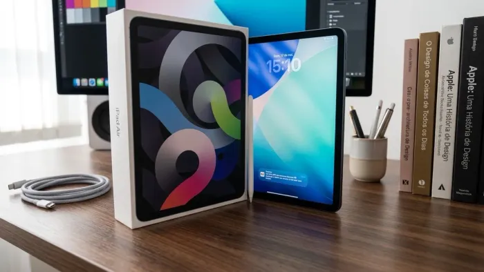 iPad Air 4 (ACOMPANHA HUB)