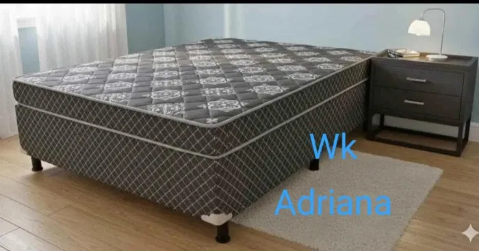 Cama casal box nova direto de fabrica