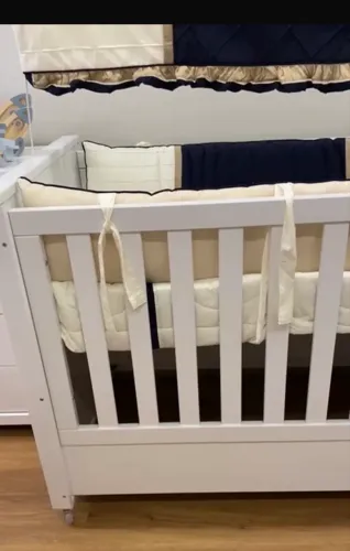 Berço branco MATIC semi-novo em ótimo perfeito estado