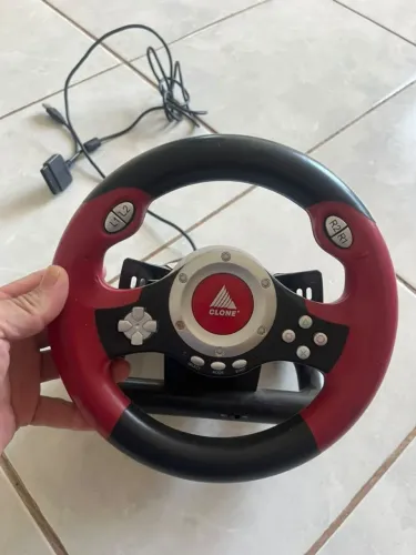 Volante gamer PS2 Pc