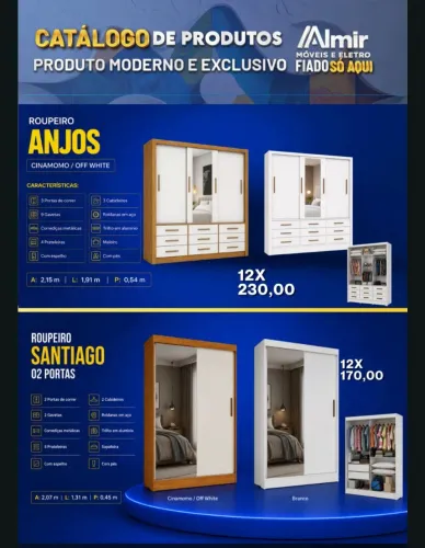 GUARDA ROUPAS CREDIÁRIO