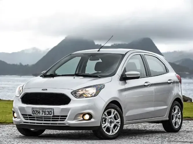Parachoque Dianteiro Ford Ka 2014 A 2018 Grade Emblema
