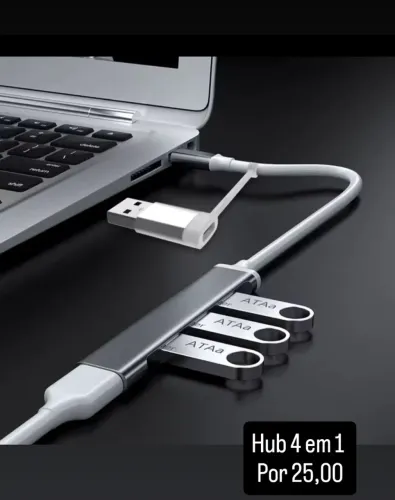 Hub USB TIPO ' vários modelos a partir de 35,00