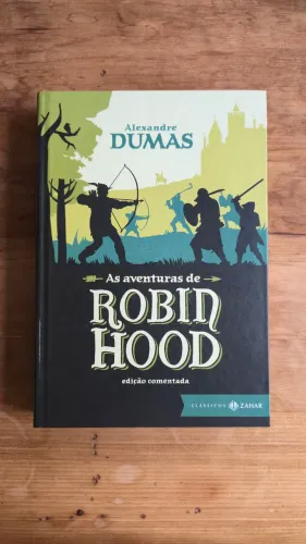 Livro As Aventuras Robin Wood - Alexandre Dumas - Capa Dura