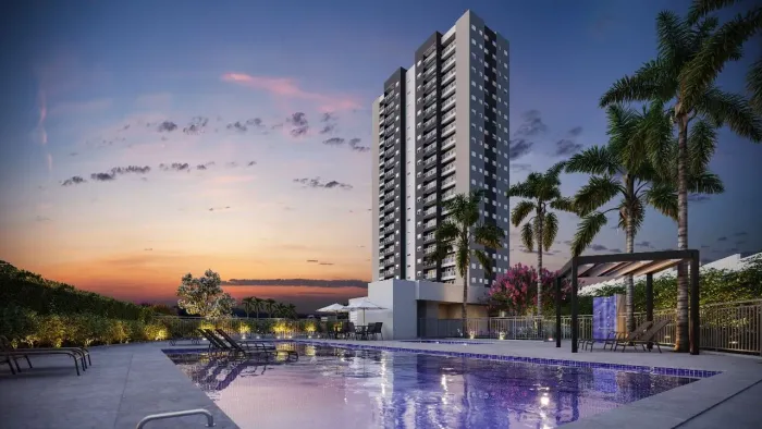 Lançamento Maxy Bela Aliança, Apartamentos de 51,41m2 e 52,25 m2, 2 Dormitórios, Cozinha A