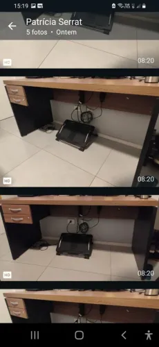 Escrivaninha ou mesa de escritório