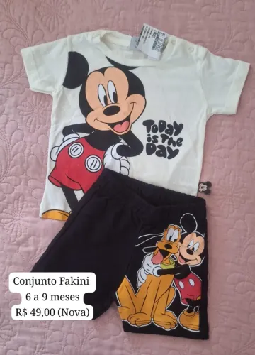 Conjunto Michey Fakini - Baby