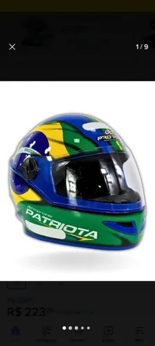 Capacete do Brasil?