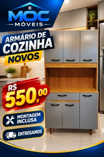 Armário de cozinha novos