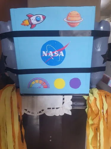 BOLSA MALUCA FOGUETE NASA