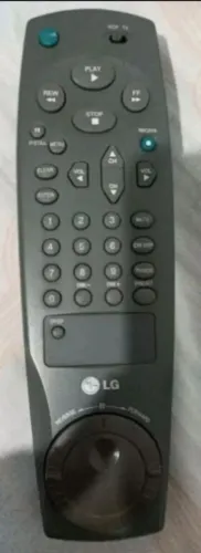 Controle remoto para vídeo cassete lg cc-903b