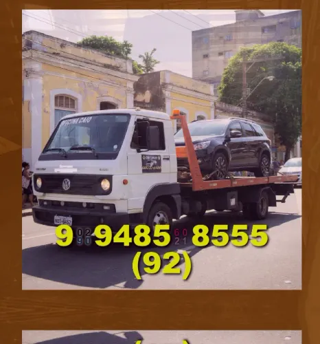 Guincho disponível 92?9?9485?8555 - Caio atende você 24h com segurança!